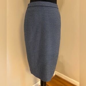 St.John Blue and White Skirt